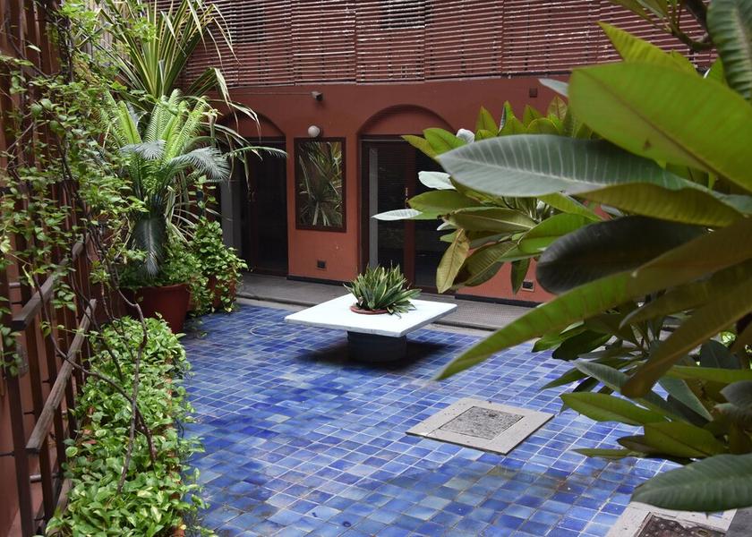 Gujarat Ahmedabad Courtyard view