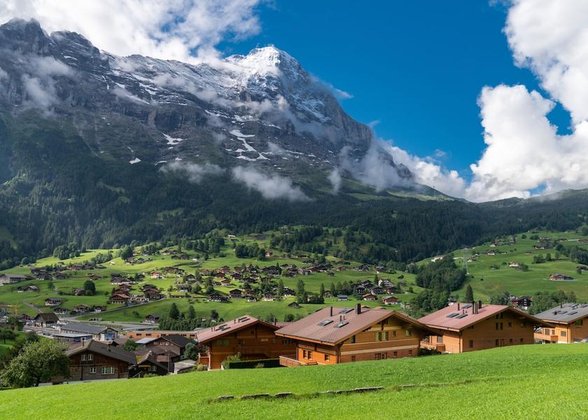 Canton of Bern Grindelwald Exterior Detail