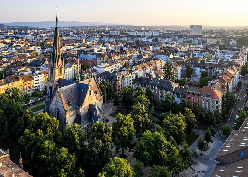 Basel-Stadt Basel City view