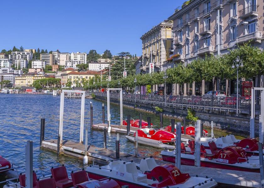 Canton of Ticino Lugano Exterior Detail