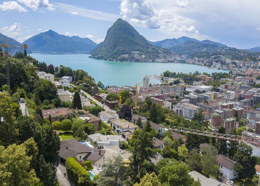 Canton of Ticino Lugano Exterior Detail
