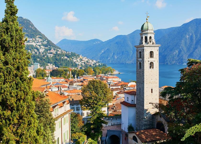 Canton of Ticino Lugano Point of interest