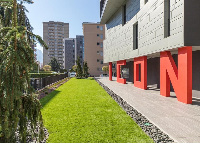 Canton of Ticino Lugano Exterior Detail