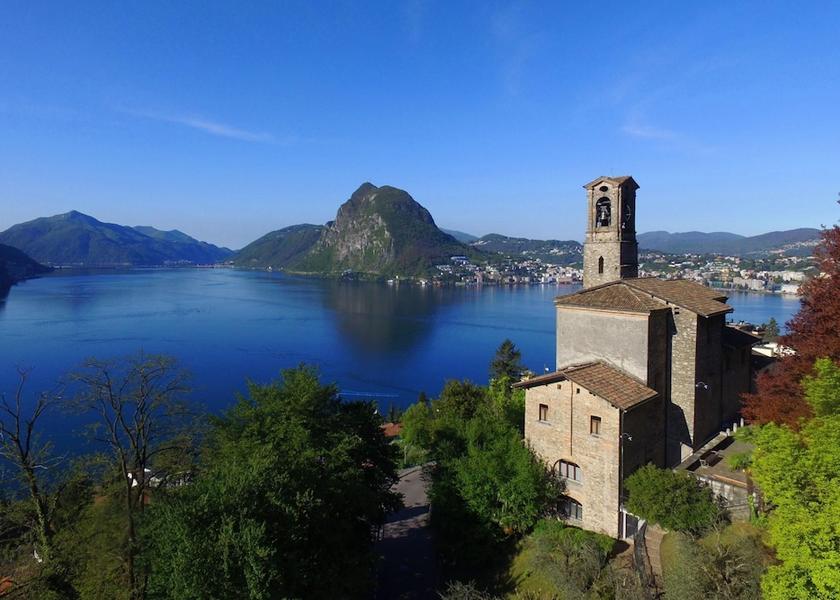 Canton of Ticino Lugano Exterior Detail