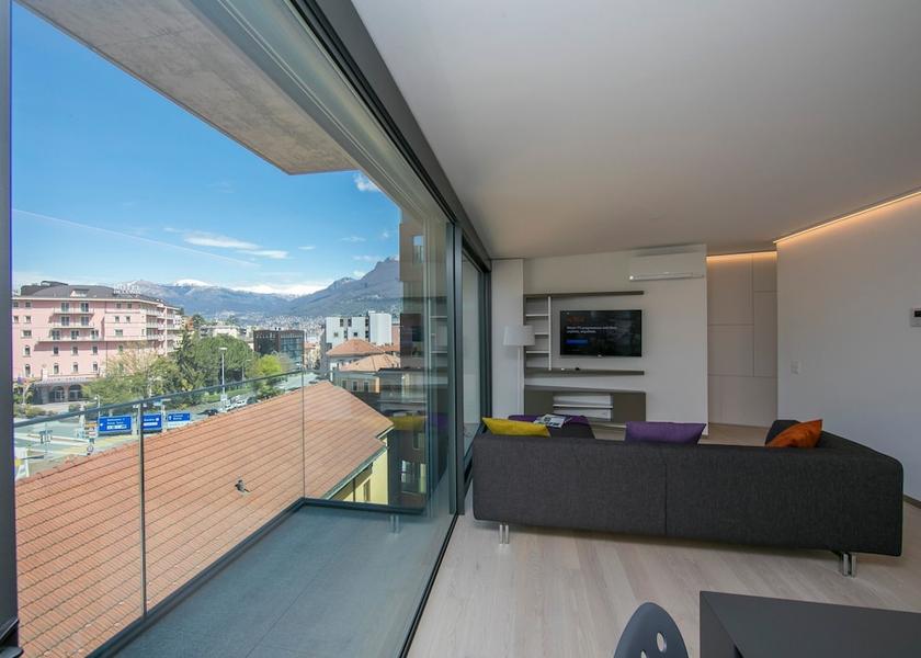 Canton of Ticino Paradiso Balcony