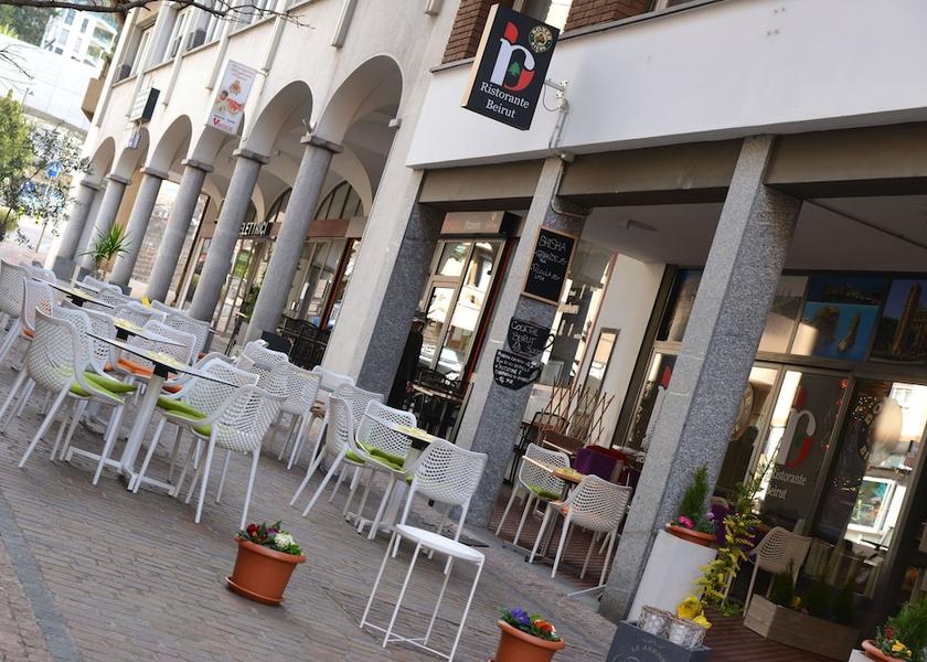 Canton of Ticino Paradiso Exterior Detail