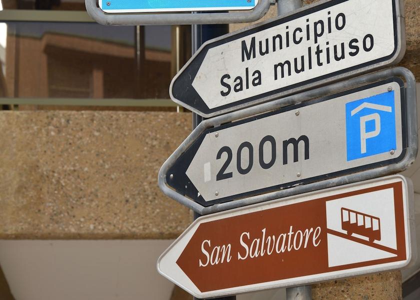 Canton of Ticino Paradiso Exterior Detail