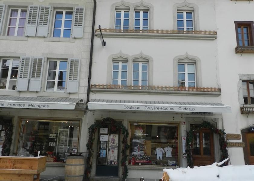 Canton of Fribourg Gruyeres Facade