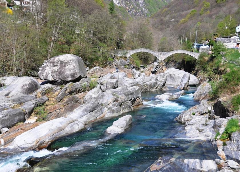 Canton of Ticino Ascona Aerial View