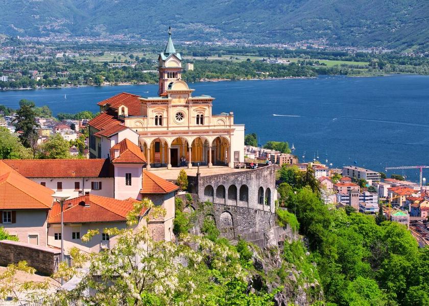 Canton of Ticino Ascona Exterior Detail