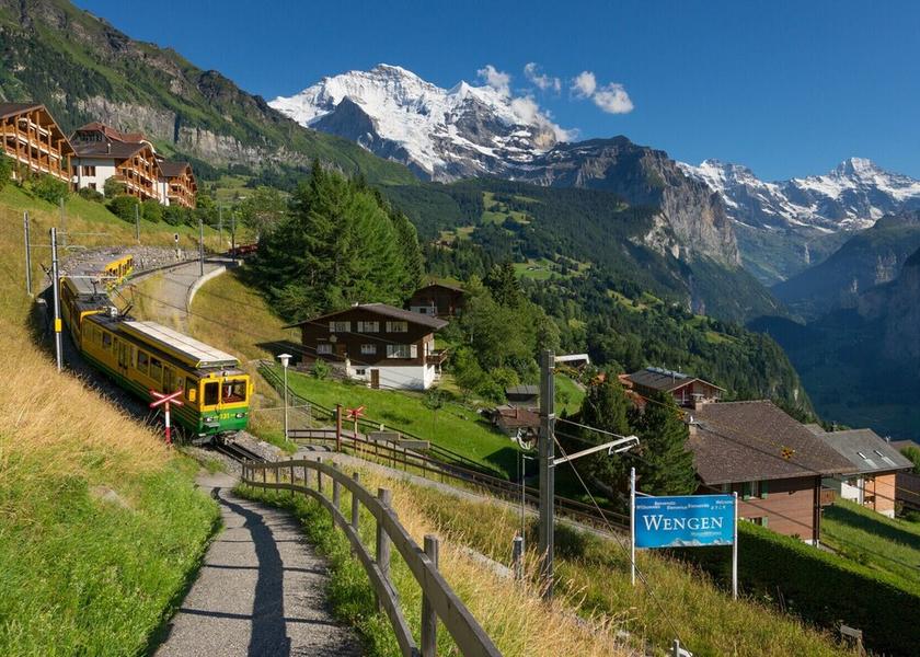 Canton of Bern Lauterbrunnen Exterior Detail