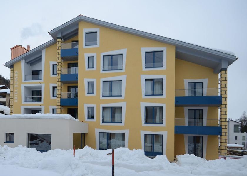 Graubuenden St. Moritz Facade