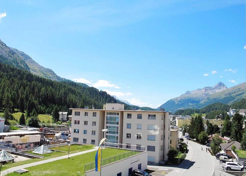 Graubuenden St. Moritz Balcony
