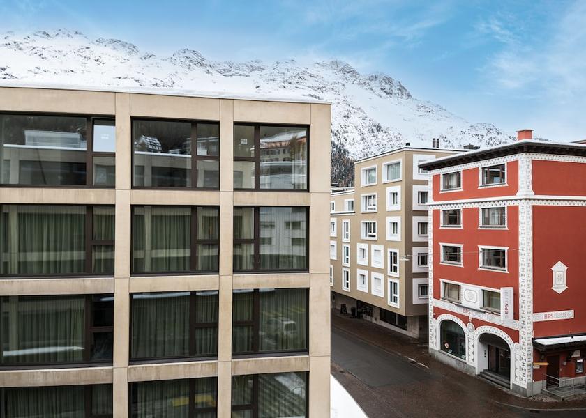 Graubuenden St. Moritz View From Room