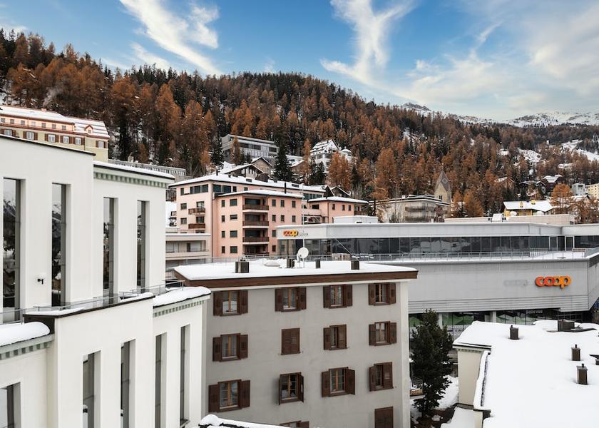 Graubuenden St. Moritz View From Room