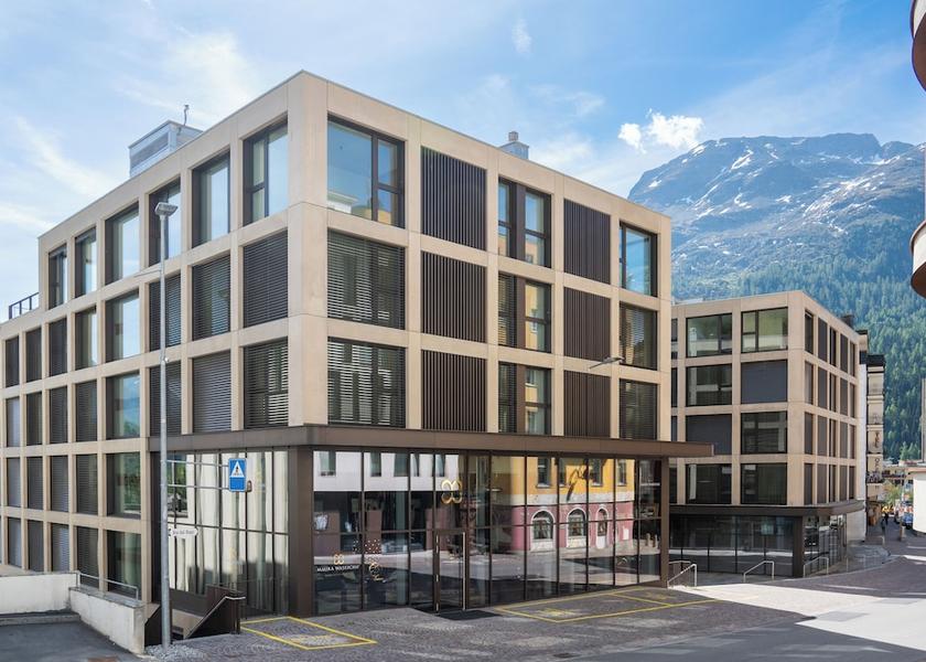 Graubuenden St. Moritz Exterior Detail