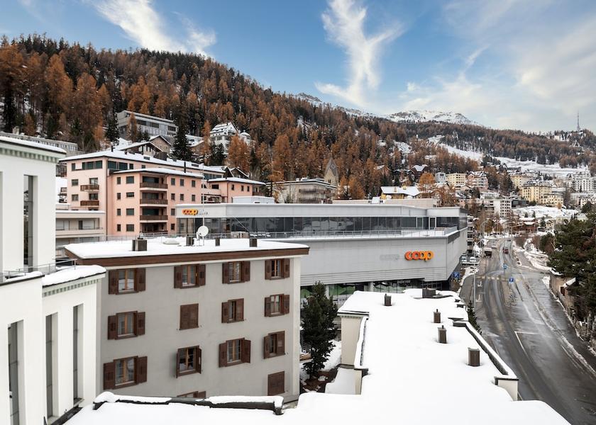 Graubuenden St. Moritz View From Room