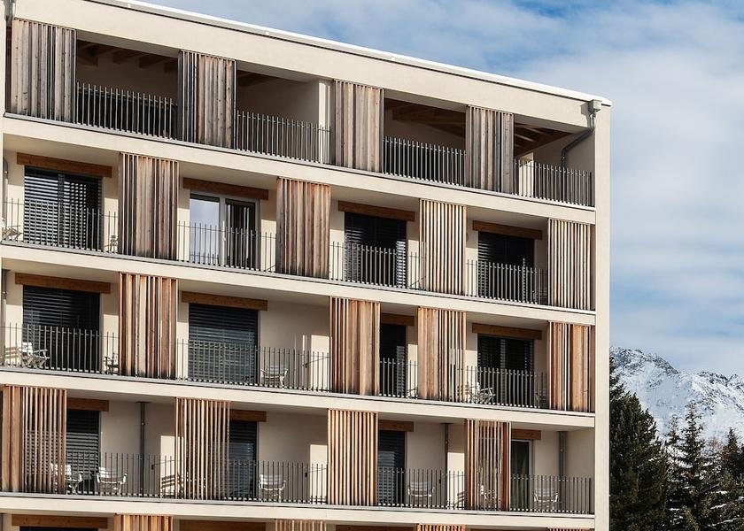Graubuenden St. Moritz Facade