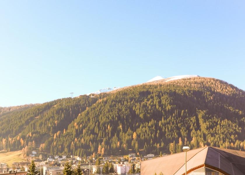 Graubuenden Davos Mountain View