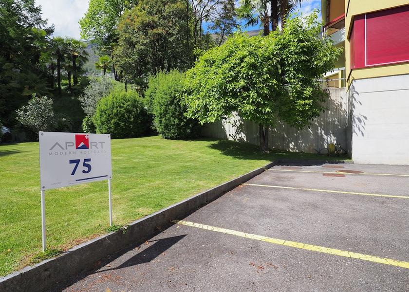 Canton of Ticino Muralto Exterior Detail