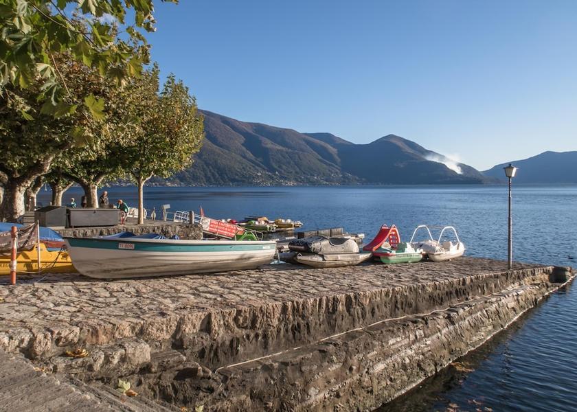 Canton of Ticino Muralto Exterior Detail