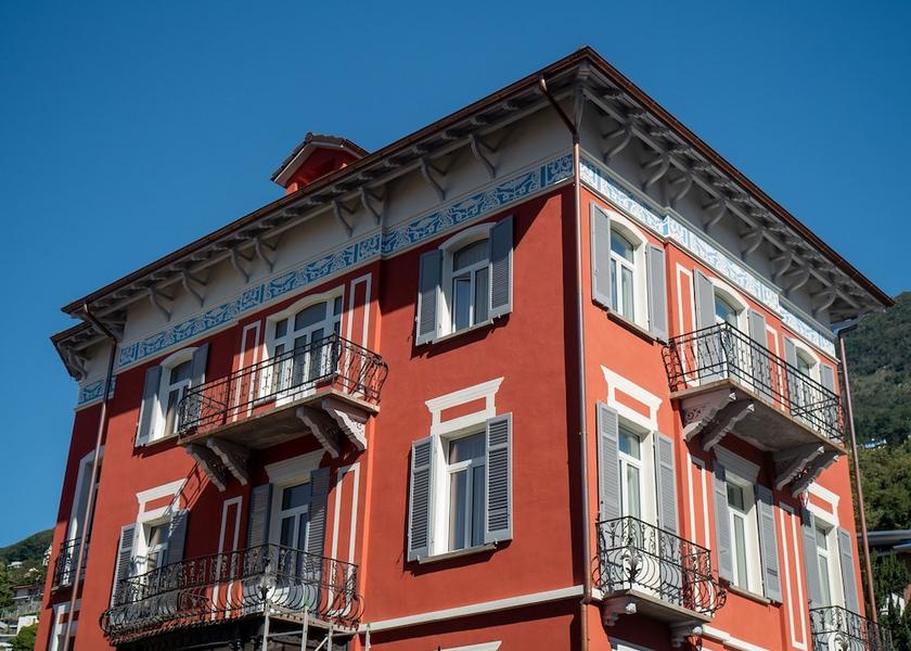 Canton of Ticino Muralto Exterior Detail