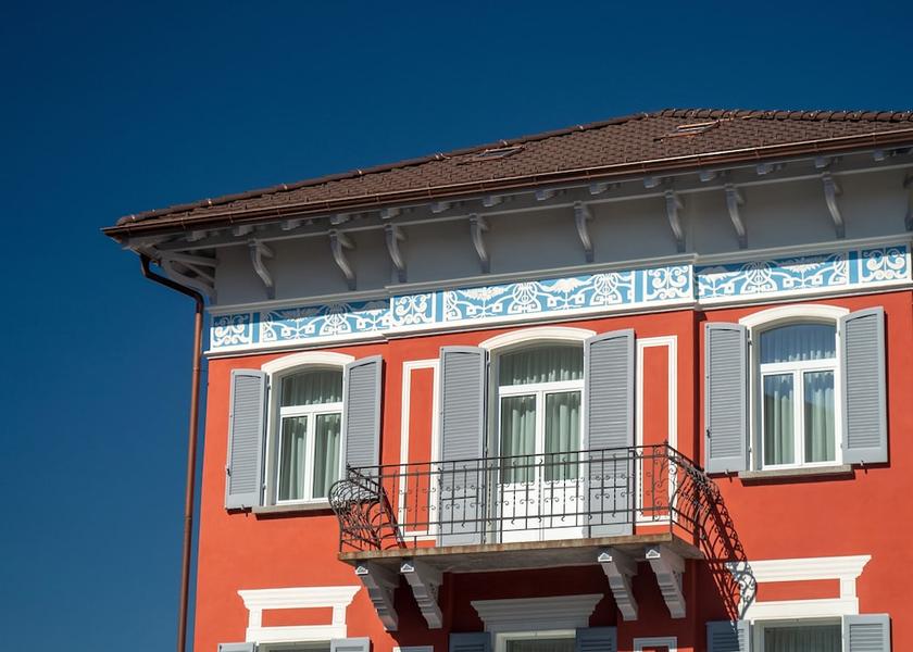 Canton of Ticino Muralto Exterior Detail