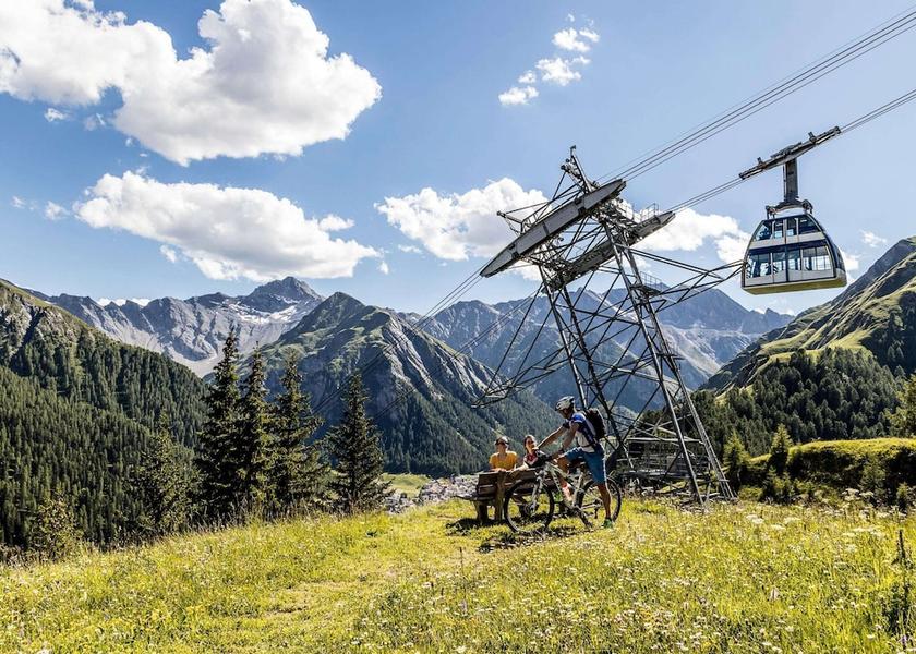 Graubuenden Samnaun View from Property