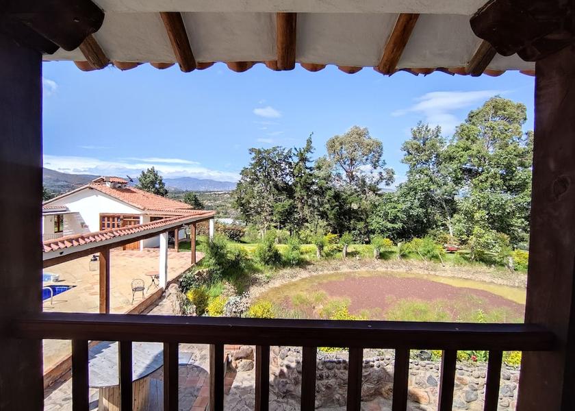 Boyacá Villa de Leyva View from property