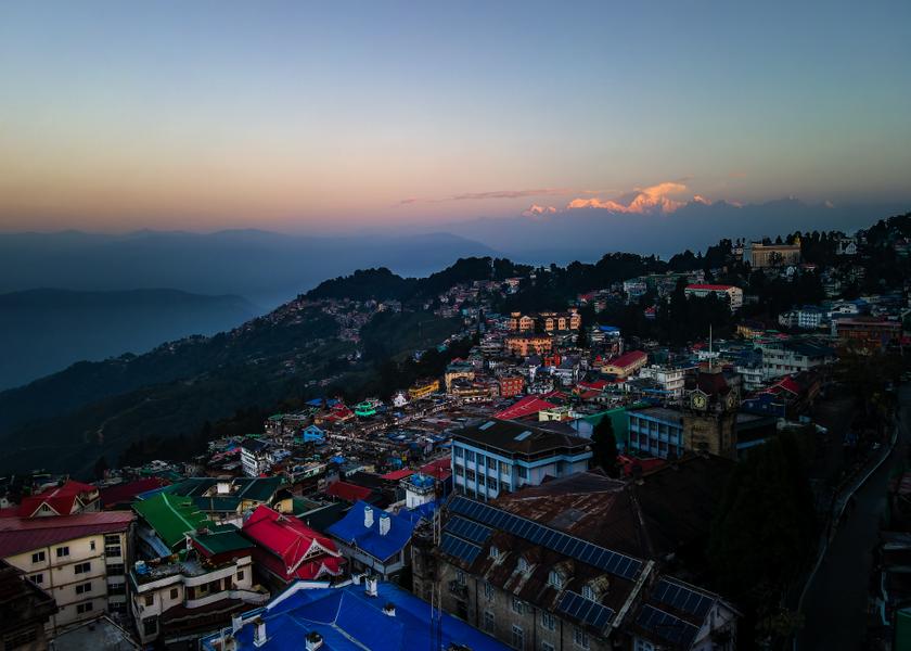 West Bengal Darjeeling Hotel View