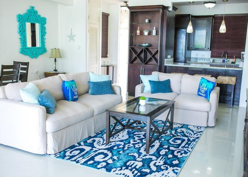 Saint James Tower Isle Living Area