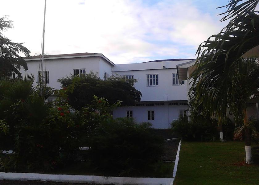 Saint James Tower Isle Exterior Detail