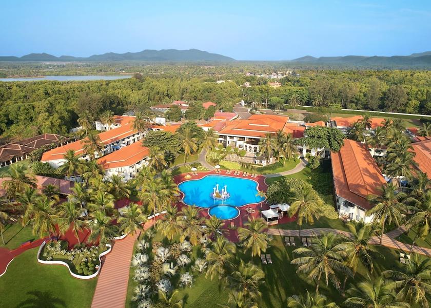 Goa Mobor Beach Hotel View