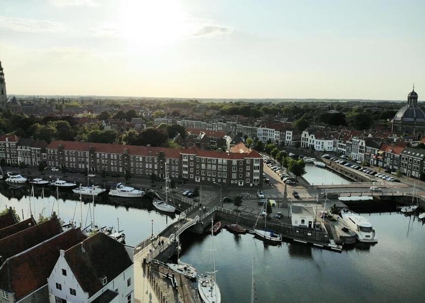 Zeeland Middelburg Aerial View
