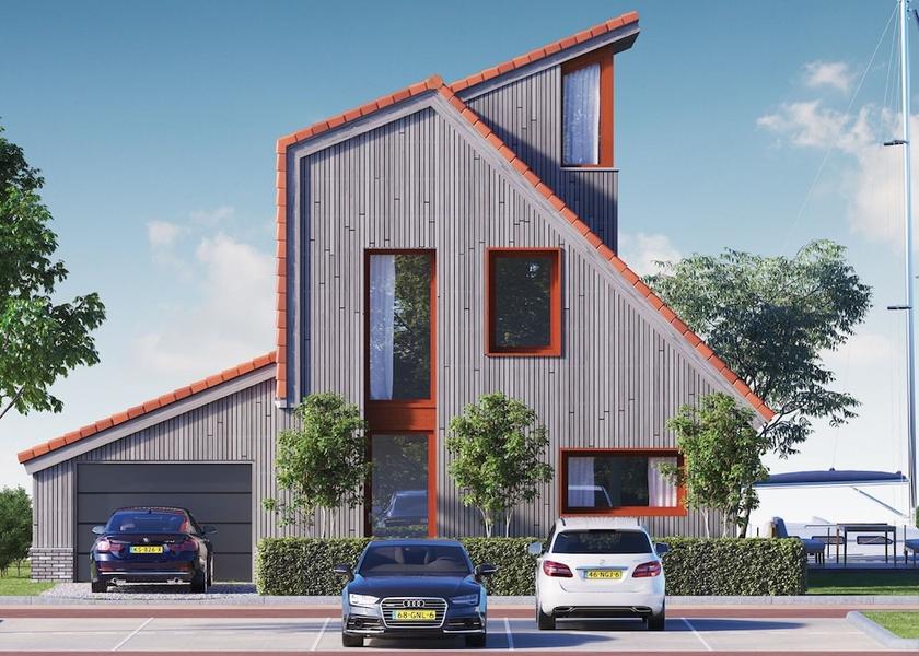 Friesland Heeg Exterior Detail