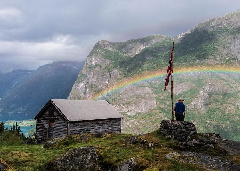 Sogn og Fjordane (county) Stryn Hiking