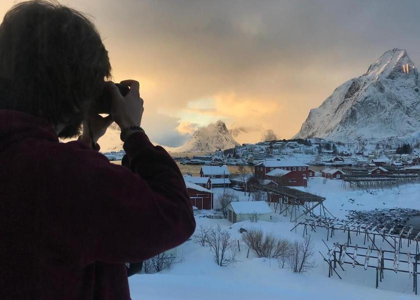 Nordland Moskenes View from Property