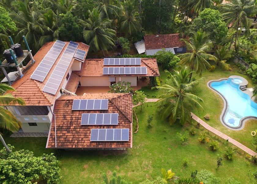 Galle District Koggala Aerial View