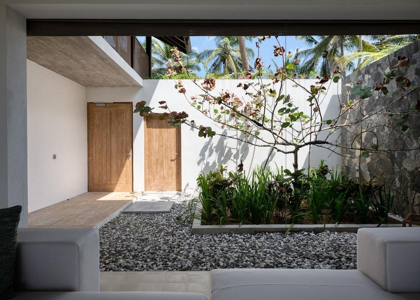 Courtyard view