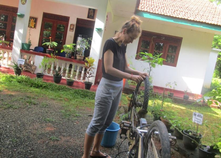 Galle District Unawatuna Interior Entrance