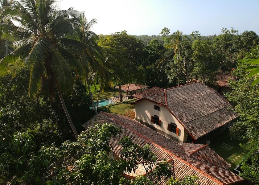 Galle District Ahangama Aerial View