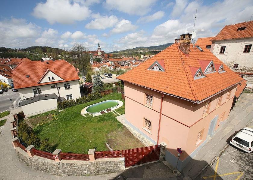South Bohemia (region) Cesky Krumlov Facade