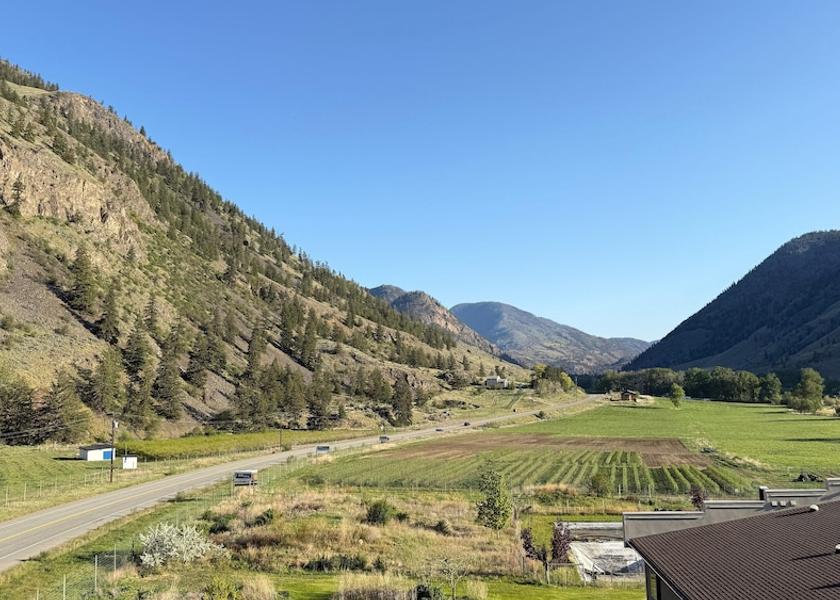 British Columbia Keremeos View From Room