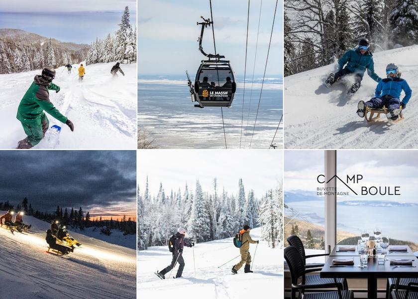 Quebec Petite-Riviere-Saint-Francois Skiing
