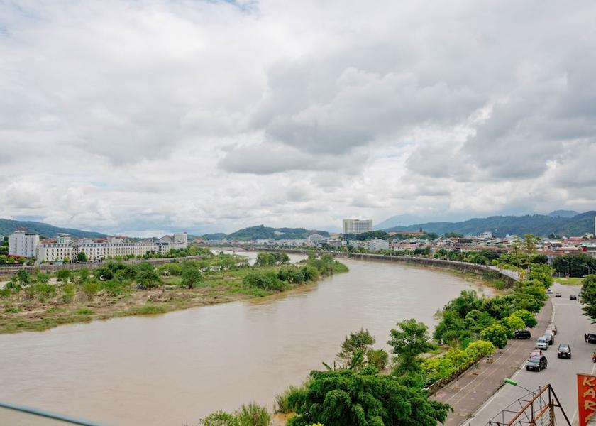 Lao Cai Lao Cai City View from Property