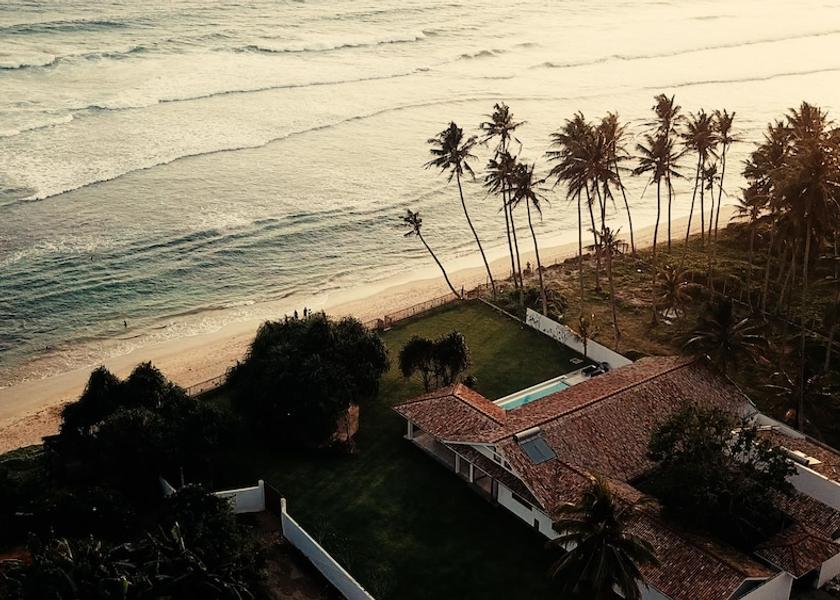 Galle District Ahangama Aerial View