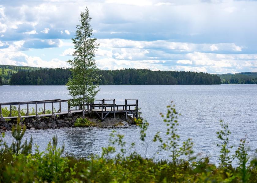 Dalarna County Borlange Lake