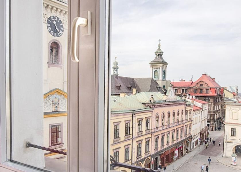 Silesian Voivodeship Cieszyn View from room
