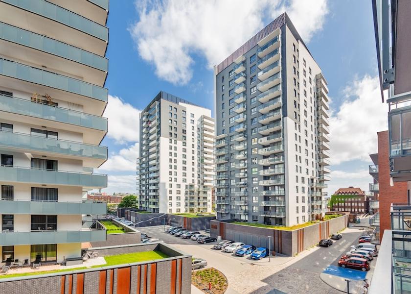 East Pomeranian Voivodeship Gdansk Balcony View