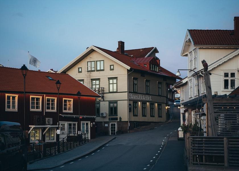 Västra Götaland County Fjallbacka Shopping Arcade